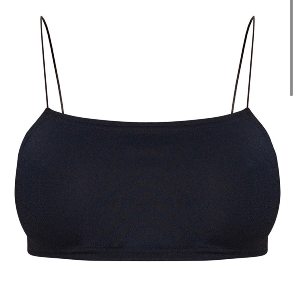 Black crop top